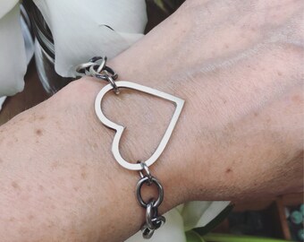 Limited Edition Heart Statement Bracelet