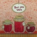 decoupage paper napkins Jam Napkin for decoupage art Red Eat