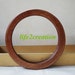 1pair 19cm Round Natural Wooden Handle,Wooden Purse Handle,Wooden Handbag Handle 300-600