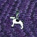Jack Russell Progress Keeper Stitch Marker