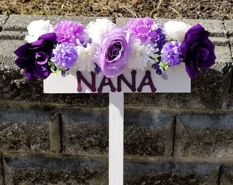 Cemetery Flowers, Gravesite Flowers, Memorial Flowers, Silk Flowers, Grave Marker,