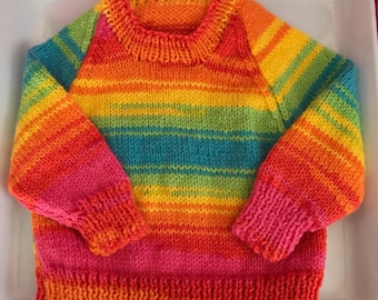 Rainbow Jumper for Baby