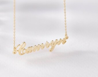 Custom Name Necklace - Personalized Name Necklace - Gift for Mom - Gift for her - Custom Name Gifts - Your Name Necklace - Bridesmaid gifts