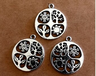 3 Four Seasons charms - SC239 #MG