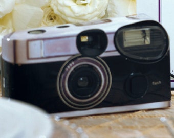 15 Disposable Cameras - Wedding Favor - Vintage Design Camera - Wedding - Retro - Photo Booth - Party - Single Use - Romance - Set of 15