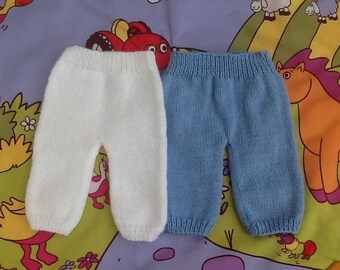 baby blue or white trousers