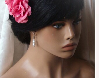 For pink Wedding Hair Combs