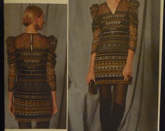 Vogue Zandra Rhodes V1518 Sewing Pattern Sizes 6-8-10-12-14
