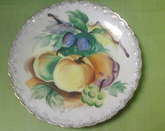 Vintage Fruit Plate
