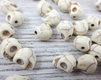 SALE! Skull Beads ~ 25 count