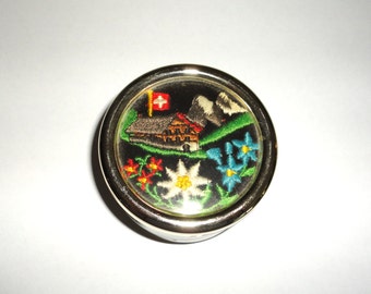 Embroidery Music Box Swiss Musical Movement Wind Up