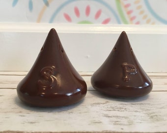 Vintage Hershey Kiss Salt & Pepper Shakers | Chocolate Kisses