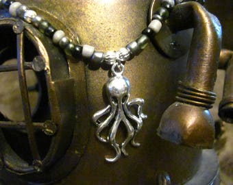 Steampunk Octopus Choker