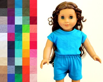Fits like American Girl Doll Clothes - The Runway Romper, You Choose Color | 18 Inch Doll Clothes