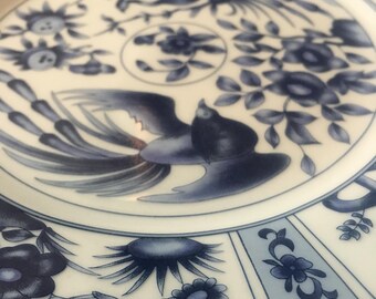 Blue Heron small plates- set of four