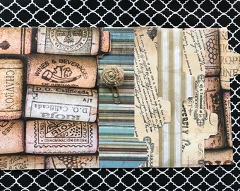 Planner divider A5 set with planner clip.