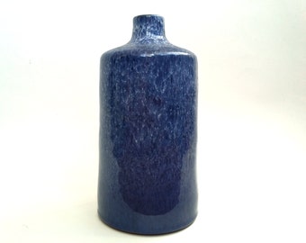Blue Römhild Vase // Siegfried Gramann // Töpferhof Gramann // Töpferhof Römhild // GDR