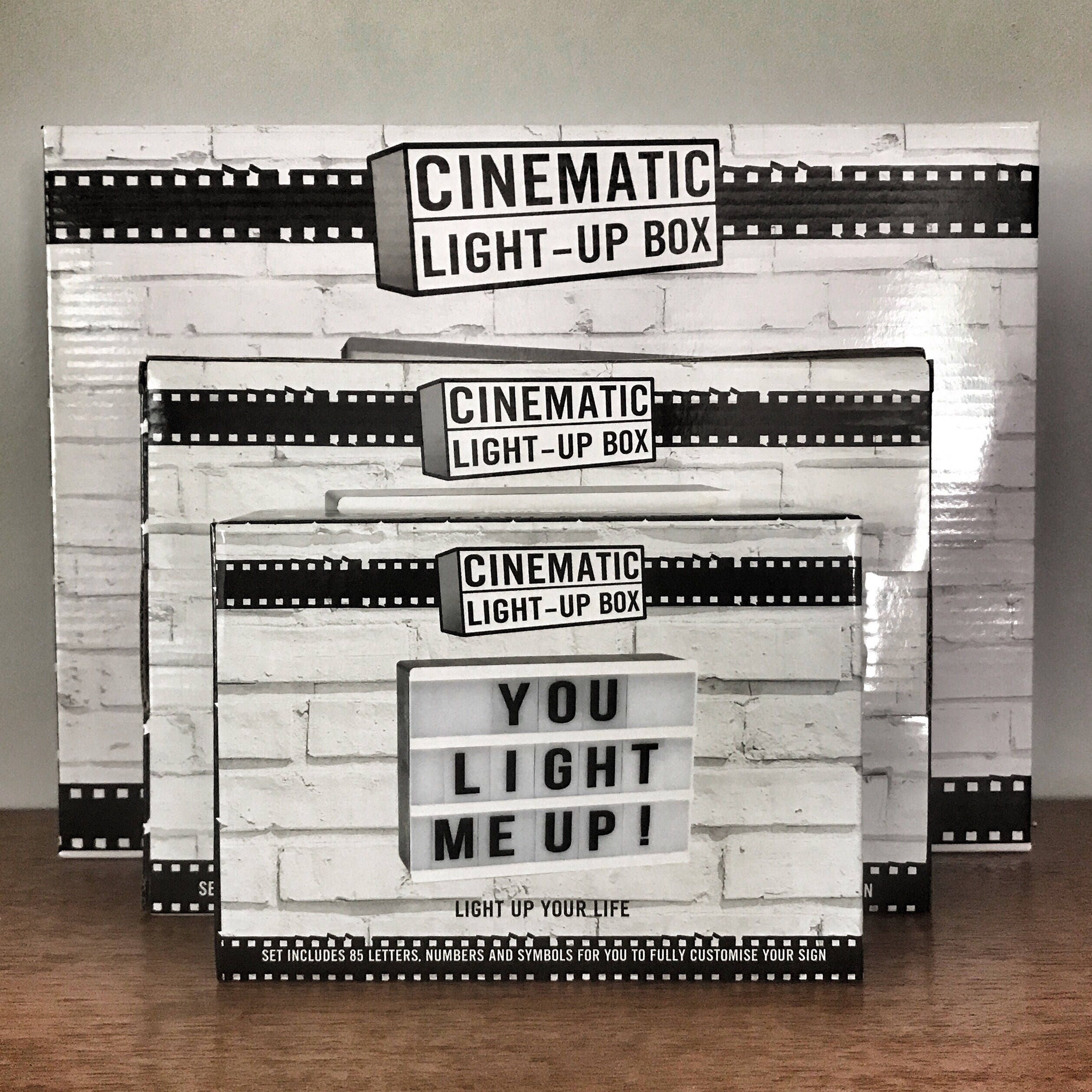LED Cinematic Message Light Box