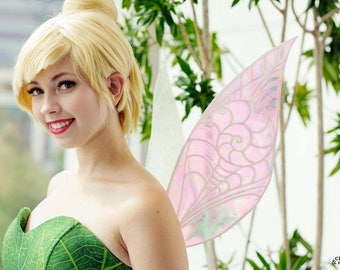 Iridescent Tinkerbell Periwinkle Costume Wings, Cosplay Wings, Fairy Wings, Pixie Wings, Wearable Wings, Tinkerbell Costume