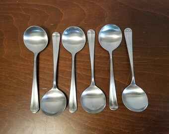 Supreme Cutlery Liberty Bell - 6 Soup Spoons - Japan
