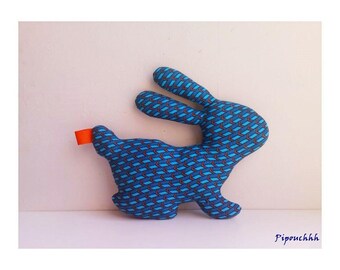 Decoration / toy blue Orange arrow