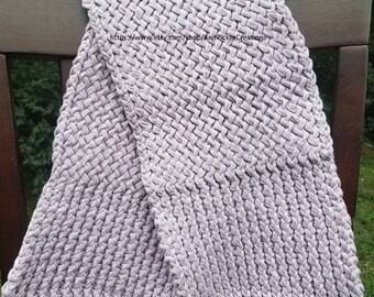 Lavender Cotton Scarf