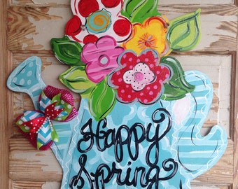 Spring Door Hanger - Summer Door Hanger - Spring Decor - Spring Door Decor - Summer Door Decor - Summer Decor