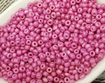 15 grams of seed beads (1000) 2 mm hole 1 mm