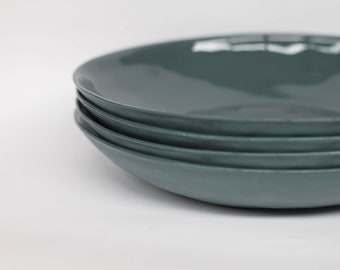 organic pasta bowl - porcelain (slate colour)