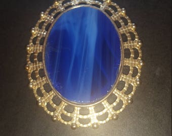 Up-cycled Stained Glass Pendant ONLY