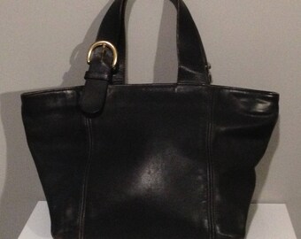 Vintage Small Coach Soho Waverly Tote Bag
