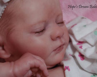 NEW RELEASE Made to Order "Realborn" Reborn Twin Evelyn sculpt ooak doll lifelike fake art artist Baby doll