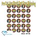 Wonder Woman Edible Cupcake Toppers 35mm Wafer Birthday Cake Decorating Kids