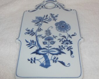 Blue Danube Cheese Board Heavy Porcelain