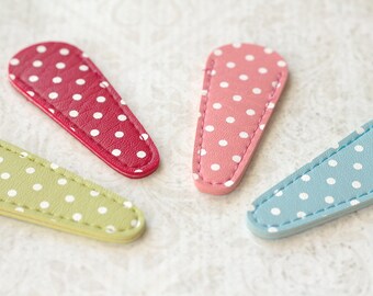 Pick One Polka Dot Scissor Sheath or Needle Case Protector : 7 Colors 2 Sizes Available Inazuma Japan ciseaux de broderie cross stitch gift