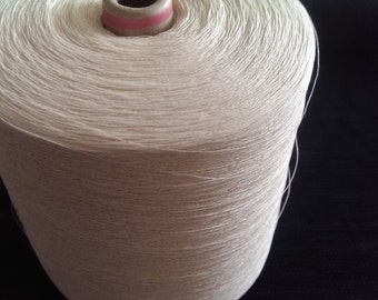 1 spool 900 g paper yarn nature Nm 30/1 on paper cone 300 den