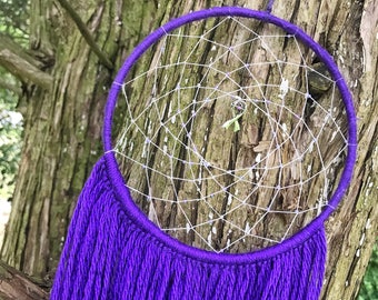 Purple Awareness Dreamcatcher