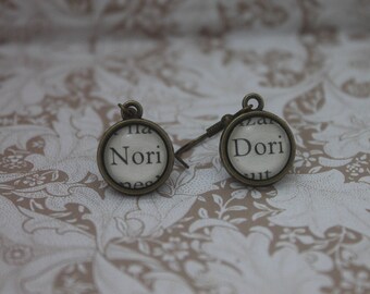 Nori ~ Dori Earrings ~ The Hobbit ~ J.R.R Tolkien ~