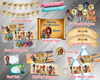 Tinkerbell Pirate Fairy Printable Party Package