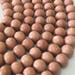 8mm Natural Rosewood, Rosewood Beads, 54 Beads 16 Inch Strand, Mala Beads, Wood Beads