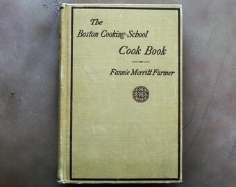 The Boston Cooking - School Cook Book Fannie M Farmer