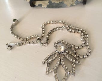 Vintage Rhinestone Necklace