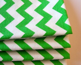 Green Chevron Napkins Christmas Napkins Green Napkins Green Green Cloth Napkins Bright Green Napkins Light Green Chevron Napkins