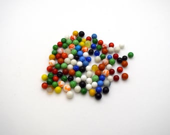 Vintage Assorted Marbles