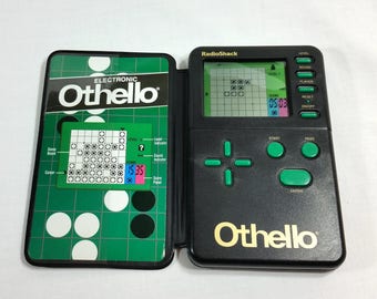 Othello Vintage 1995 Electronic Hand Held Game Radioshack Tested and Working