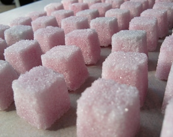COLORED Sugar Cubes Pick YOUR COLOR (80) Tea Parties, Champagne Toasts, Tea Bars, Coffee, diy Favors, Candy Bars, Gift Ideas