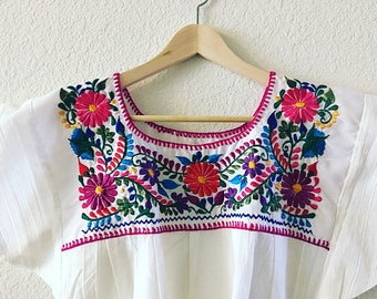 M- L Embroidered Mexican Blouse