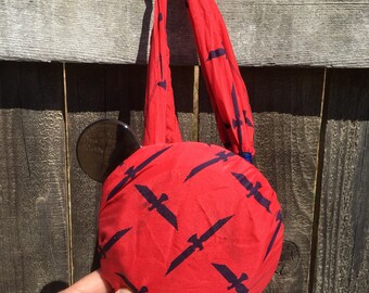 Vintage handmade butterfly bird feeder