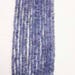 Tanzanite Beads High Quality Faceted Tanzanite Rondelle Beads 3 MM Size 8 Inches Tanzanite Faceted Rondelle Beads Strand