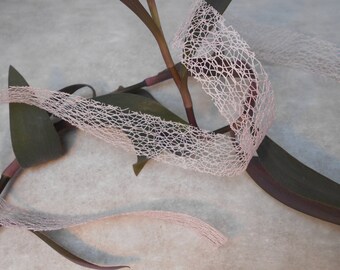 Ribbon paradise soft pink - 30mm wide